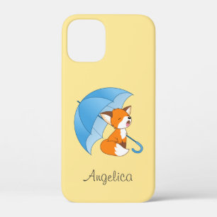 Case-Mate iPhone Case Joli Petit Renard dormant sous parapluie