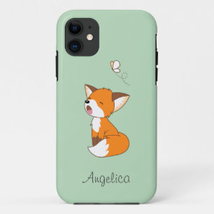 Coque iPhone 11 Joli Petit Renard Endormi