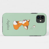 Coques Case-Mate iPhone Joli Petit Renard Endormi (Dos (Horizontal))