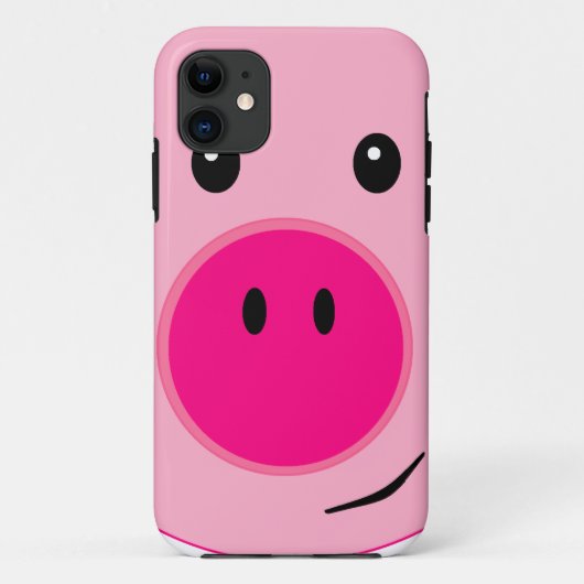 Coques Case-Mate iPhone Joli porc rose (Dos)
