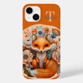 Coques Case-Mate iPhone joli renard ajouter des amoureux des animaux monog (Verso)