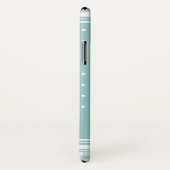 Coques Case-Mate iPhone Joli renard d'hiver gris aqua (Dos/Droite)