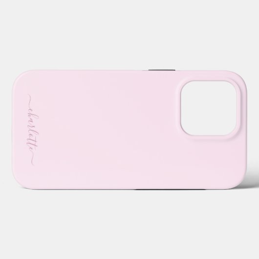 Coques Case-Mate iPhone Joli rose et blanc doux (Verso (horizontal))