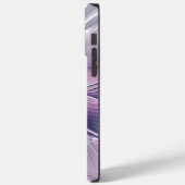 Coques Case-Mate iPhone Joli rose Fleur Moderne Abstrait Fractal Art (Verso / Gauche)