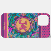 Coques Case-Mate iPhone Joli rose Floral Joy Dots Inspirivity Nom (Verso (horizontal))