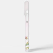 Coques Case-Mate iPhone Joli rose rose floral (Verso / Gauche)
