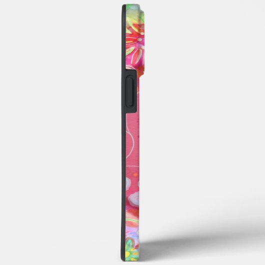 Coques Case-Mate iPhone Joli rose "Vibes Positives" Citer Inspiribilité (Verso / Droite)