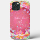 Coques Case-Mate iPhone Joli rose "Vibes Positives" Citer Inspiribilité (Verso)