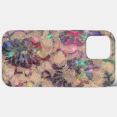 Coques Case-Mate iPhone Joli Roses de dentelle (Verso (horizontal))