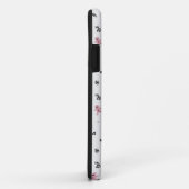 Coques Case-Mate iPhone Joli sapin de Noël Sucre de canne de neige Motif (Dos/Droite)