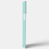 Coques Case-Mate iPhone Joli suricate et papillon sur fond sarcelle (Verso / Droite)
