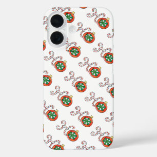 Coques iPhone 16 Joli texte de Noël, Ho dans les décorations de can