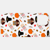 Coques Case-Mate iPhone Joli Thanksgiving Motif Gobble Remercier (Verso (horizontal))