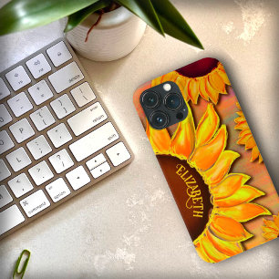Case-Mate iPhone Case Joli Tournesol Jaune Nom de l'oeuvre Inspirivity