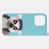Coques Case-Mate iPhone Joli Trait De Lémur À Bague (Verso (horizontal))