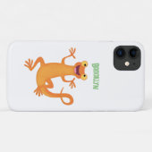 Coques Case-Mate iPhone Joli triton orangé joyeux (Dos (Horizontal))