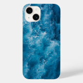 Coques Case-Mate iPhone Joli Turquoise Blue Aqua Turquoise Geode Motif Coq (Verso)