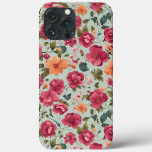 Case-Mate iPhone Case Joli Vecteur Floral Art Motif sans couture