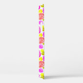 Coques Case-Mate iPhone Joli violet jaune rose motif (Verso / Droite)