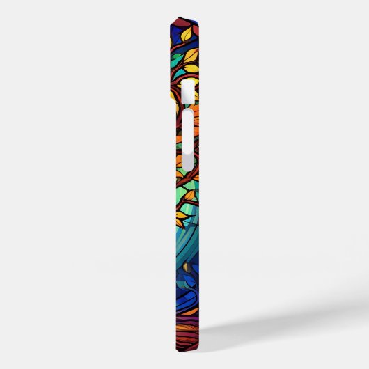 Coques Case-Mate iPhone Joli vitrail de vie (Verso / Gauche)