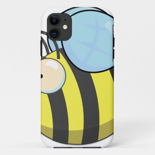Coques Case-Mate iPhone Jolie abeille bourdon (Dos)