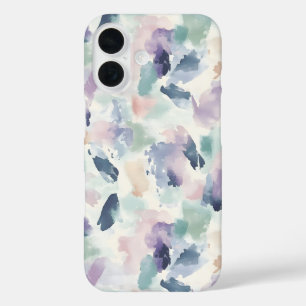 Coques iPhone 16 Jolie Aquarelle Abstraite Pastel