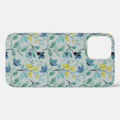 Coques Case-Mate iPhone Jolie aquarelle florale (Verso (horizontal))