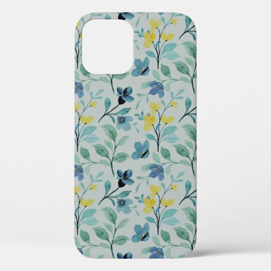 Coques Case-Mate iPhone Jolie aquarelle florale (Verso)