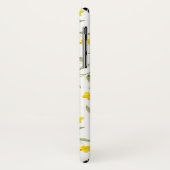 Coques Case-Mate iPhone Jolie aquarelle jaune fleurit Motif (Dos/Gauche)