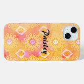 Coques Case-Mate iPhone Jolie aquarelle Pastel (Verso (horizontal))