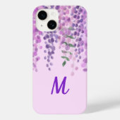 Coques Case-Mate iPhone Jolie Aquarelle violette claire Look Wisteria (Verso)