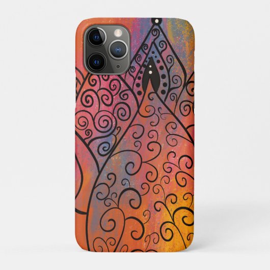 Coques Case-Mate iPhone Jolie art floral (Dos)