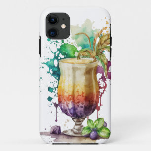 Case-Mate iPhone CASE JOLIE BOISSONS MARDI GRAS DE COULEUR D'EAU