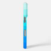 Coques Case-Mate iPhone Jolie conception Ombre Bleue (Verso / Droite)