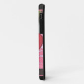 Coques Case-Mate iPhone Jolie, élégante fleur de camélia rose (Dos/Gauche)