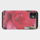 Coques Case-Mate iPhone Jolie, élégante fleur de camélia rose (Dos (Horizontal))