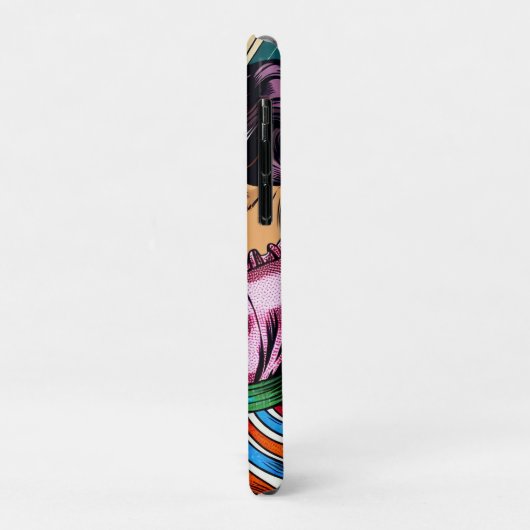 Coques Case-Mate iPhone Jolie Femme Dansant Salsa Pop Art (Dos/Gauche)