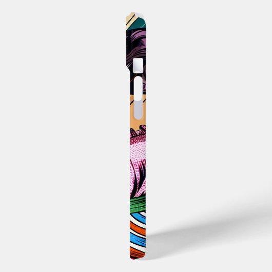 Coques Case-Mate iPhone Jolie Femme Dansant Salsa Pop Art (Verso / Gauche)