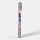 Coques Case-Mate iPhone Jolie Femme Laissant des empreintes sur une plage (Verso / Droite)