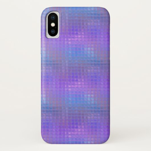 Coques Case-Mate iPhone Jolie Fille Glamour Iridescente Violet Clair (Dos)