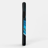 Coques Case-Mate iPhone Jolie fleur de lotus bleu (Dos/Droite)