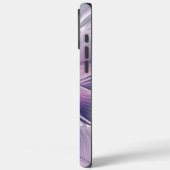 Coques Case-Mate iPhone Jolie fleur rose abstraite moderne art fractal (Verso / Gauche)