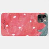 Coques Case-Mate iPhone Jolie fraise à l'aquarelle (Dos (Horizontal))