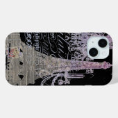 Coques Case-Mate iPhone jolie girly chic j'aime paris eiffel tower (Verso (horizontal))