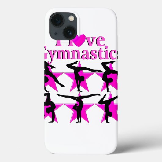 COQUES Case-Mate iPhone JOLIE GYMNAST ROSE STAR (Verso)