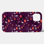 Coques Case-Mate iPhone Jolie Halloween créatif et effrayant (Verso (horizontal))