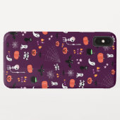 Coques Case-Mate iPhone Jolie Halloween créatif et effrayant (Dos (Horizontal))