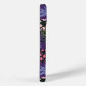 Coques Case-Mate iPhone Jolie initiale monogrammée de fleurs sauvages à l' (Verso / Droite)