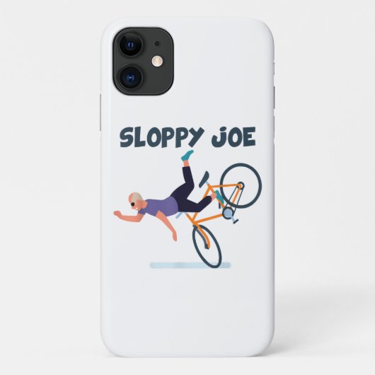 Coques Case-Mate iPhone Jolie Joe Funny Biden Chemise Sloppy Joe Biden Fun (Dos)
