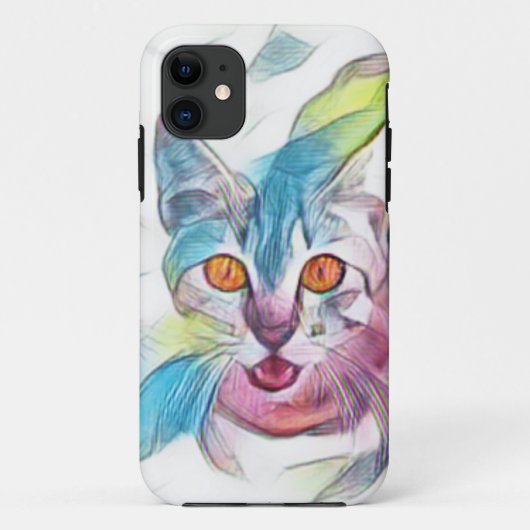 Coques Case-Mate iPhone Jolie Kitty (Dos)